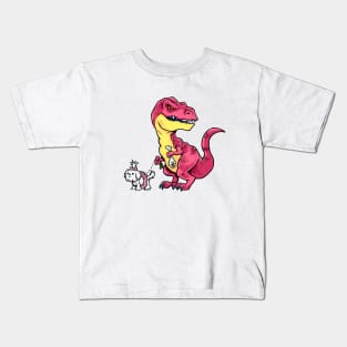 Jurassic Dog Park (Rex) Kids T-Shirt